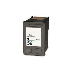 C6656AE (No. 56) kompatibilní inkoustová kazeta, barva náplně černá, 520 stran
