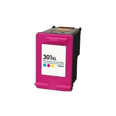 CH562EE (No.301) inkoustová kazeta NEW CHIP, barva náplně azurová/purpurová/žlutá, 330 stran