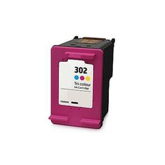 F6U67AE (302XL C) inkoustová kazeta NEW CHIP, barva náplně azurová/purpurová/žlutá, 330 stran