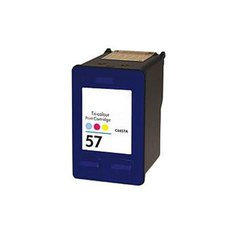C6657GE (No. 57) kompatibilní inkoustová kazeta, barva náplně azurová/purpurová/žlutá, 500 stran